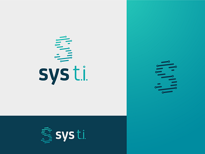 Sys Ti branding design icon letter s logo s letter tech tech logo technology type