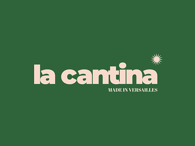 logo design for La Cantina brand design brand identity branding design flat logo vector