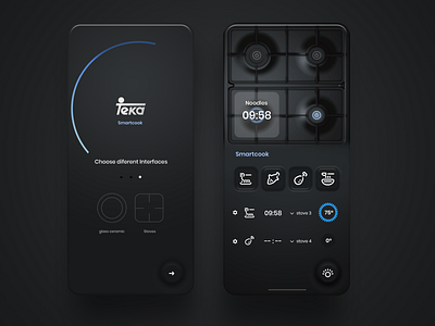 Smart cook app concept