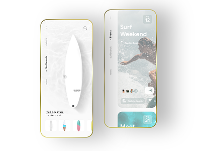 Surf app concept