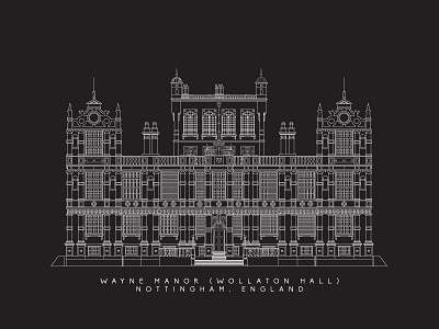 Wayne Manor (Wollaton Hall) Nottingham, UK