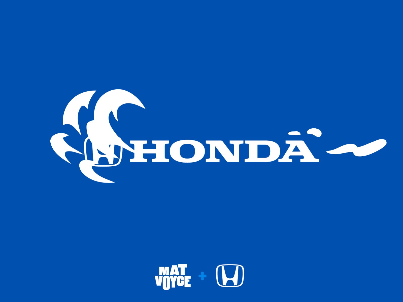 Honda - SKRRT animation car character flat honda illustration logo loop motion shadow smoke typography
