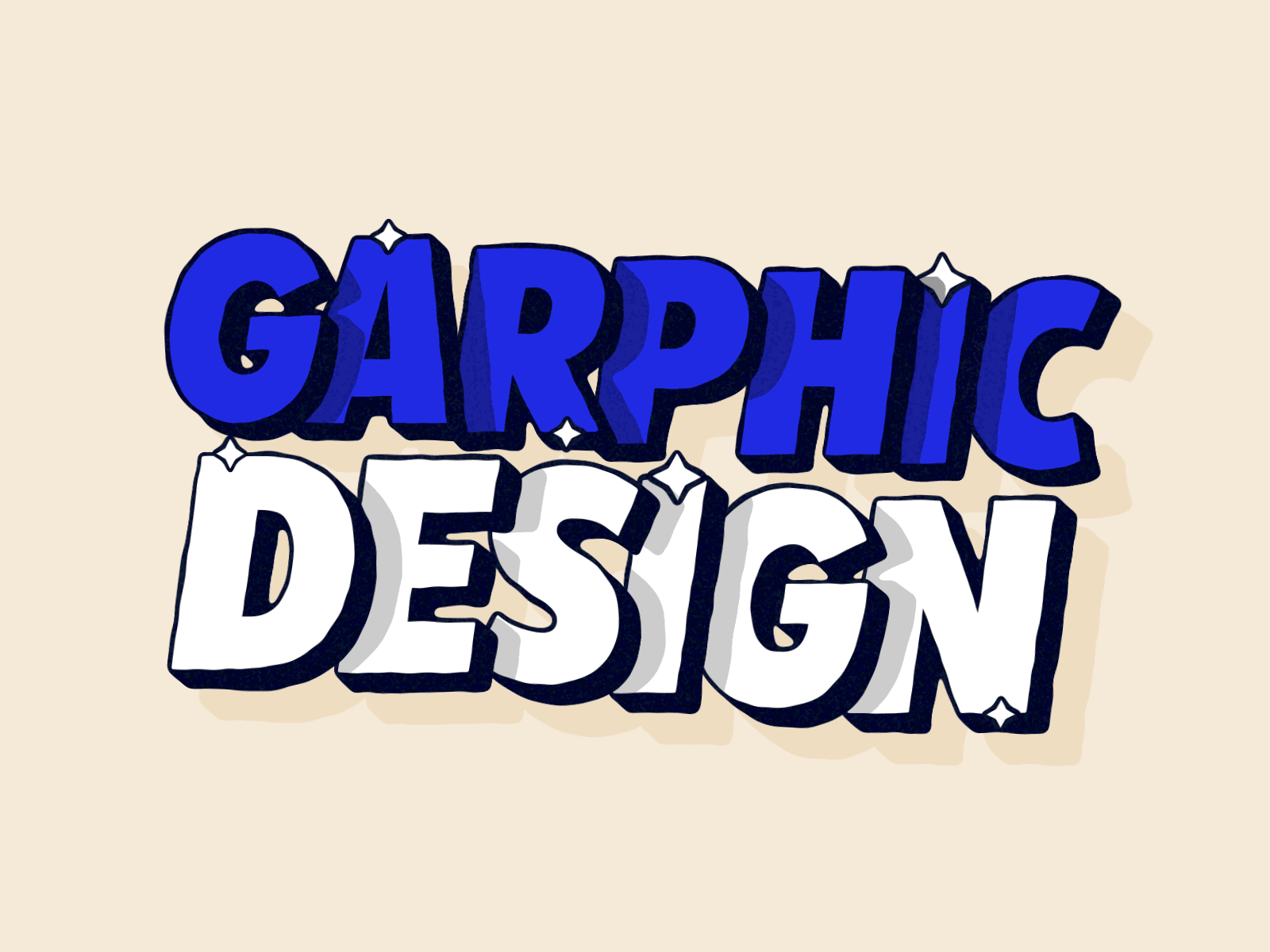 GARPHIC DESIGN animation character icon illustration logo loop motion shadow simple typography