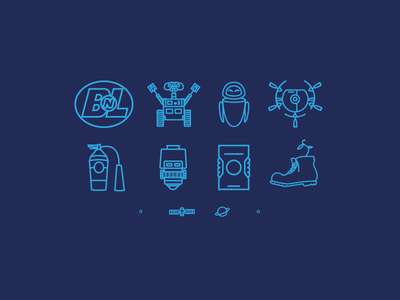 Wall-e Icons