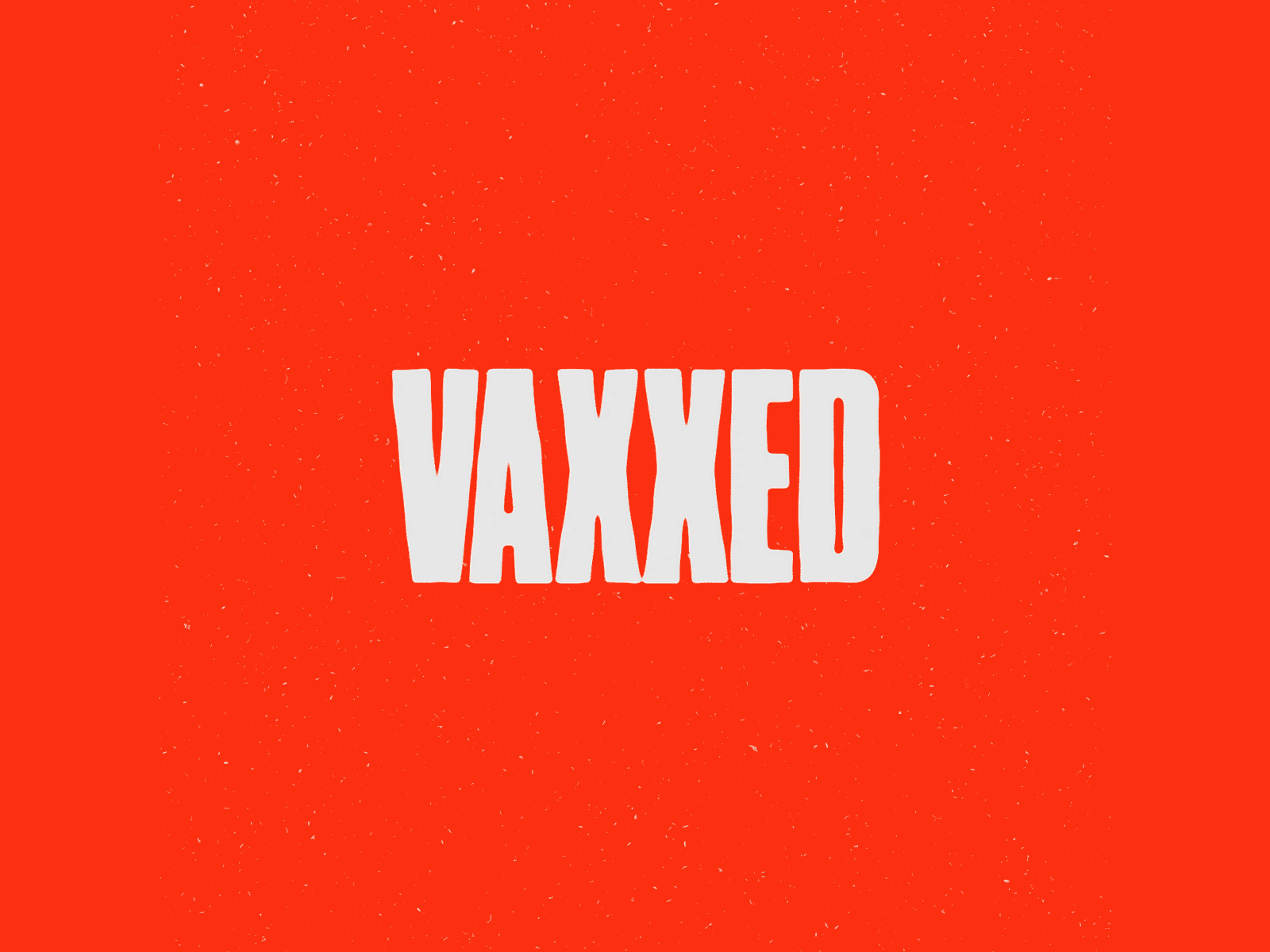 VAXXED animation branding design icon illustration kinetic kinetic typogrpahy logo motion shadow typography