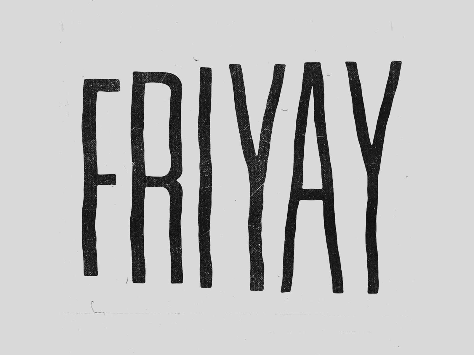 FRIYAY animation branding icon illustration kinetic kinetic type lettering logo motion shadow typography