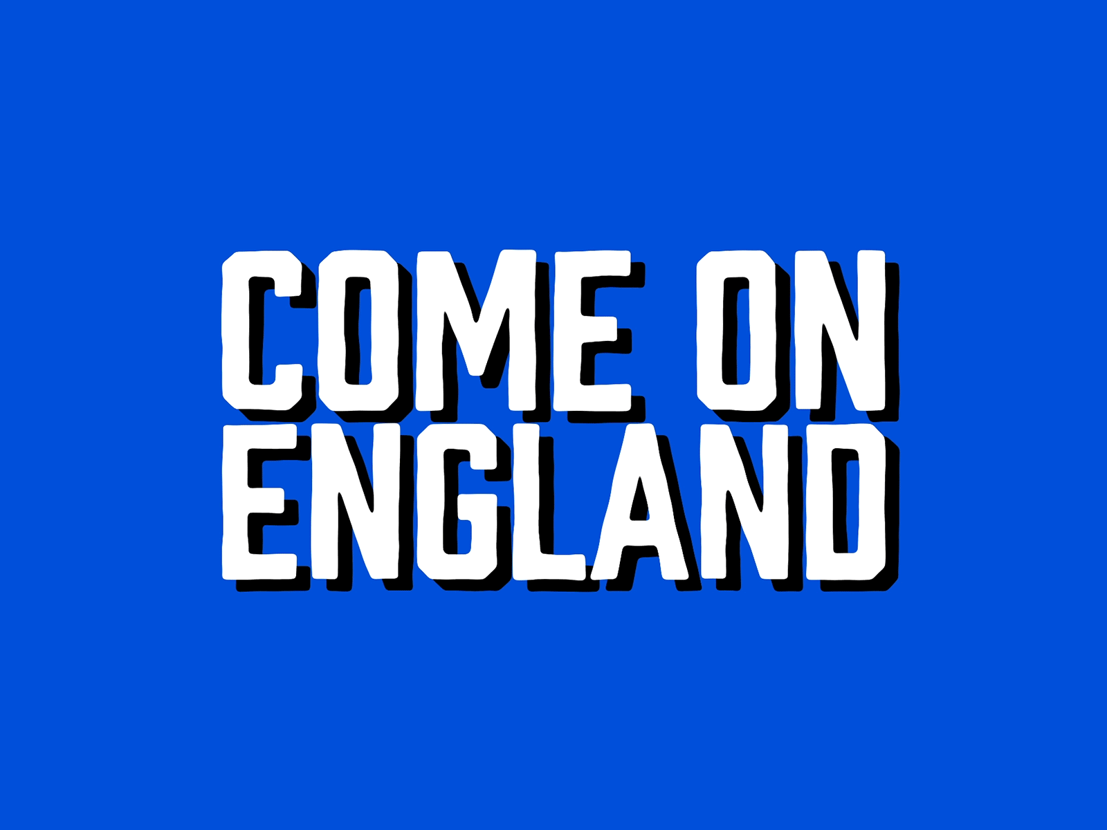 Come on England 😢 animation branding design icon illustration logo motion shadow typography ui