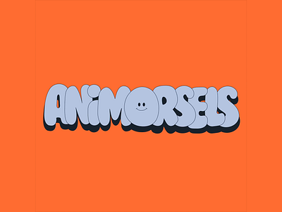 ANIMORSELS animation branding design icon illustration logo motion shadow typography ui