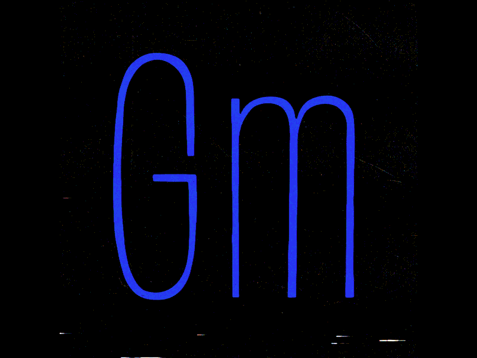 GM! animation branding crypto design gm icon illustration logo motion shadow texture typography