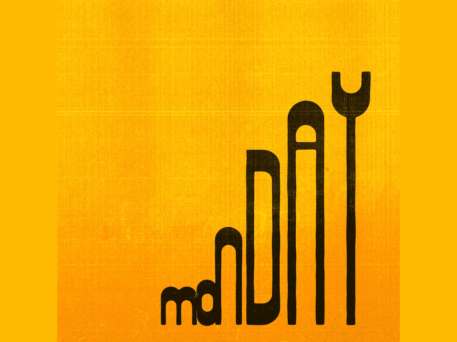 MONDAY animation design icon illustration logo monday motion shadow typography