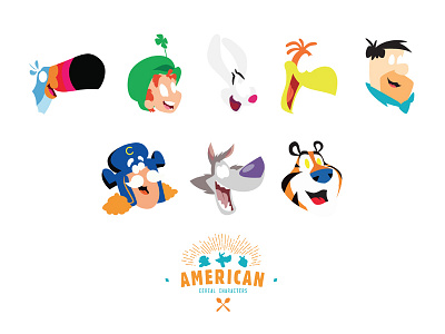 American Cereal Characters 