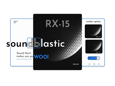 soundblastic site UI design adobe xd adobexd design designer designs ecommerce app ui uidesign ux uxdesign