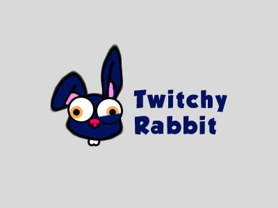 #ThirtyLogos Twitchy Rabbit challenge design graphic logos thirty thirtylogos
