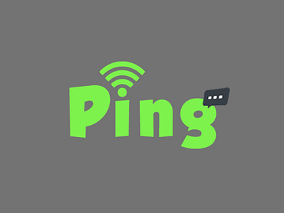 #ThirtyLogos Ping challenge logo thirtylogos