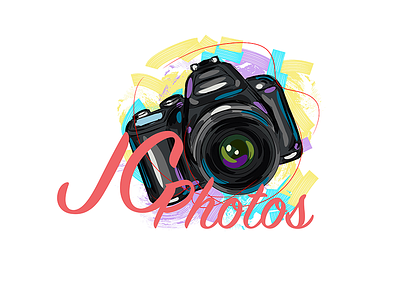 JCPhotos - Logo Design draft drafted graphic icon illustration logos photography