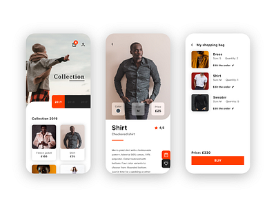 Clothing Store - Mobile App