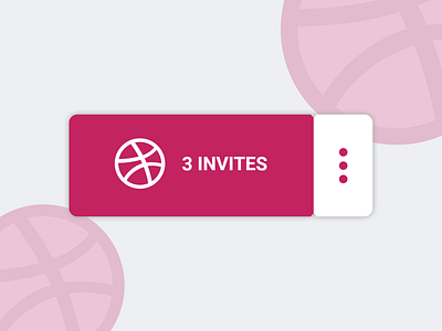 3 Dribbble Invites