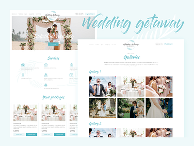 Website for wedding agency agency design ui ux web webdesign website wedding