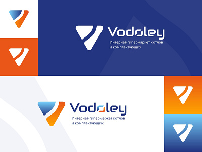 Logo Vodoley branding design logo logo design logo mark