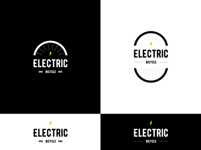 Electric bicycle logo branding design logo logo design logo mark