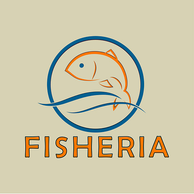 Logo for fish shop adobe illustrator branding design illustration logo logo 3d vector vector art