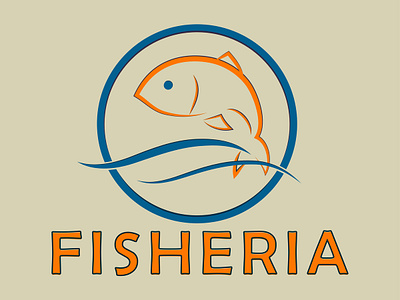 Logo for fish shop