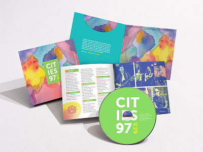 Cities 97 Sampler 29 Album Artwork album artwork graphic design