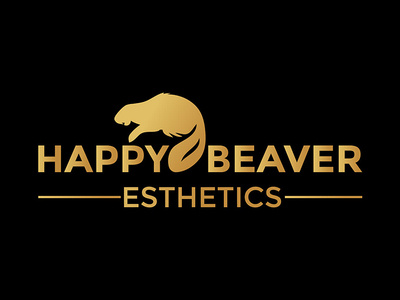 Happy Beaver beaver beavers design identity identity branding illustrator logo psd vector