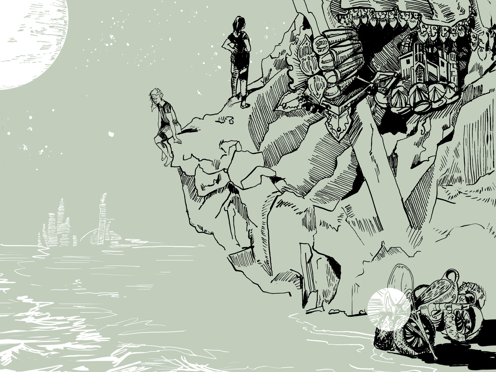 Cover illustration for Codex Magazine (detail) by Amanda Lee Franck on ...