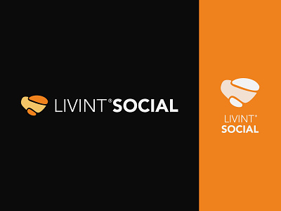 LIVINT Social • Logo Design branding branding design logo logo design logodesign logos