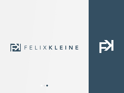 Felix Kleine • Logo Design brand brand design branding branding design clean design design logo logo design logo designs logodesign logos minimal minimalistic minimalistic logo personal brand