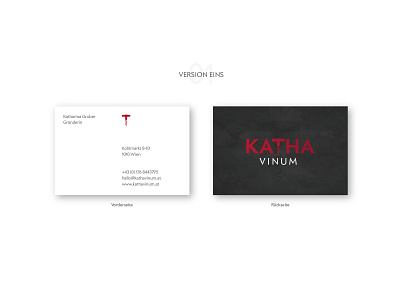 KathaVinum • Business Cards