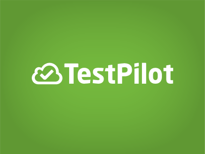 TestPilot Logo concept 2 cloud green intel logo sans testpilot tick