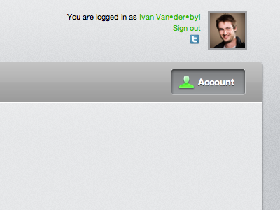 StillAlive application backend account avatar icon login still alive ui