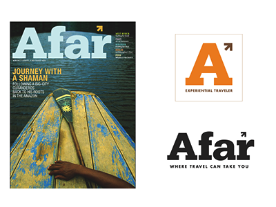 Afar Travel Magazine Identity identity