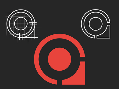 Logo Design adobe design iconography illustrator logo logo design monogram red simple