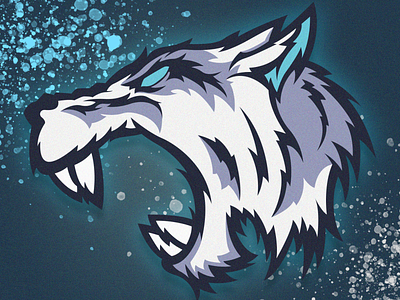 Wolf mascot logo design adobe clan design esport esports gaming illustrator logo logo design mascot mascot logo videogames wolf