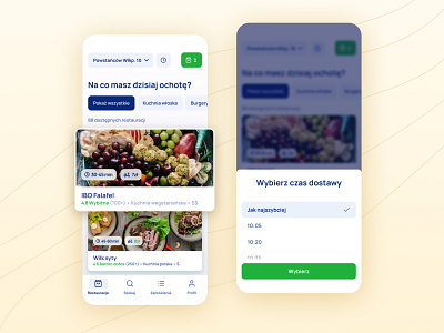 Food Delivery App 🍕 - Foodie - Mobile UI