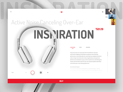 Purity of Sound matters! concept design music product design ui ux web