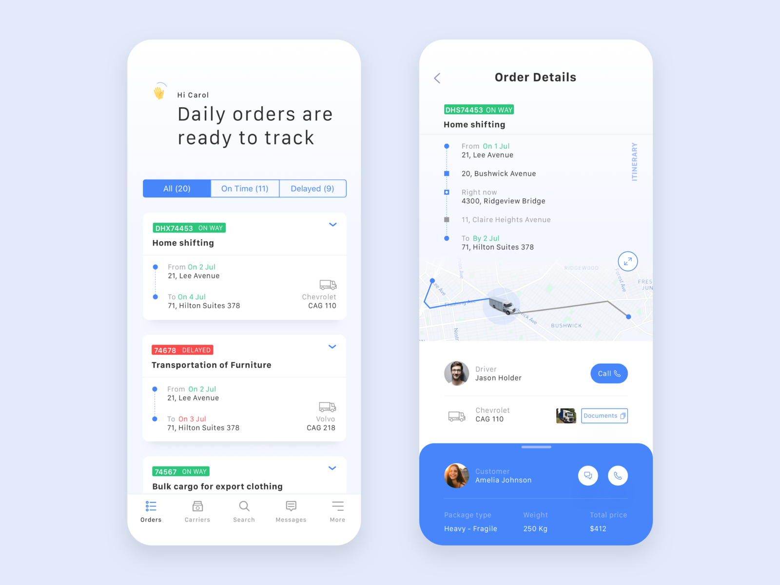 Track Logistics by Avinash Tripathi on Dribbble