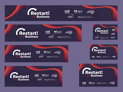 Restart campaign banners banner banners web banner web banner ad web banner design