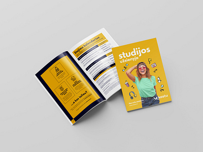 Brochure about studies brochure cover design magazine print print design spreadsheet