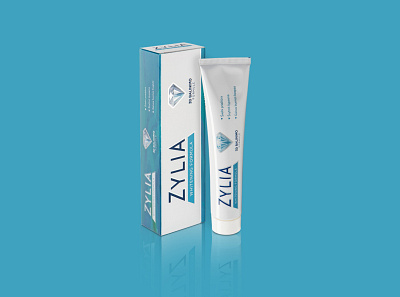 Zylia toothpaste package package package design toothpaste