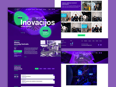 Conference Innovation week website