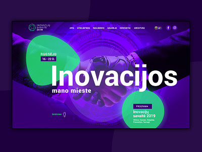 Innovation conference website