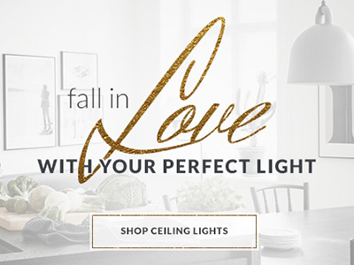 Luxury Lighting ecommerce modern typography