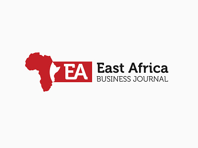 East Africa Business Journal logo africa brand branding design logo logo design