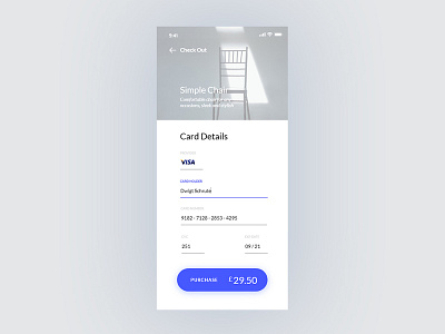 Check Out - Daily Ui Challenge - Day 2 check out check out mobile ui daily ui 002 daily ui challenge