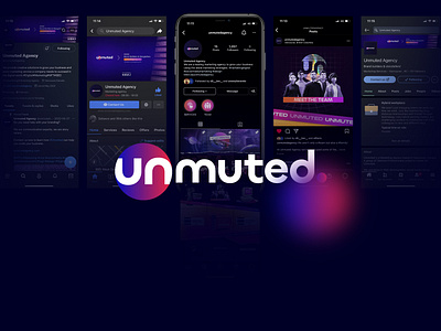 Unmuted brand Identity