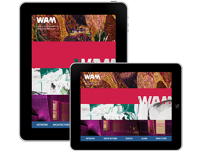 Weisman Art Museum iPad App app interactive ipad umn university of minnesota wam weisman